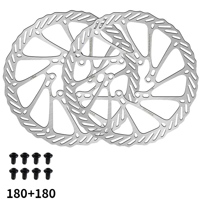 IIIPRO 140mm 160mm Bicycle Disc Brake Rotor 6 Bolts Bike Hydraulic Brake Discs High Strength Mountain Bike Rotors