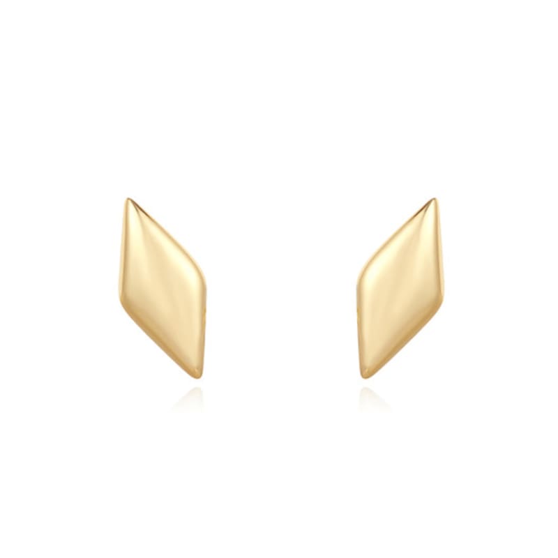 ANIA HAIE Gold Sparkle Stud 925 Silver Earrings E061-02G