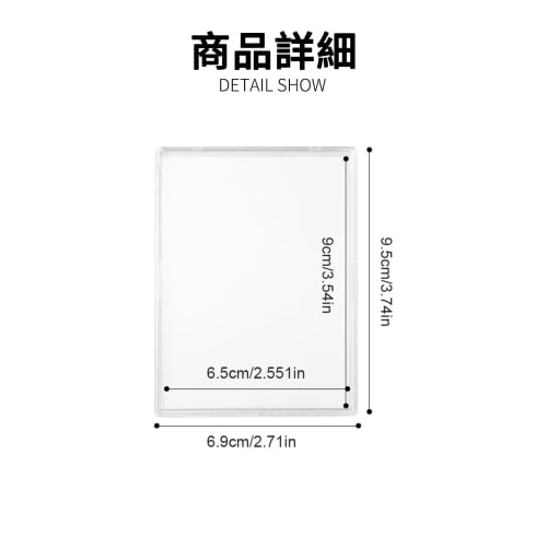 ZeniMart Card Loader, UV Protection, Protective Case for Trading Cards, Hard Card Case with Stand for Trading Cards, Compatible with Pokemon, One Piec