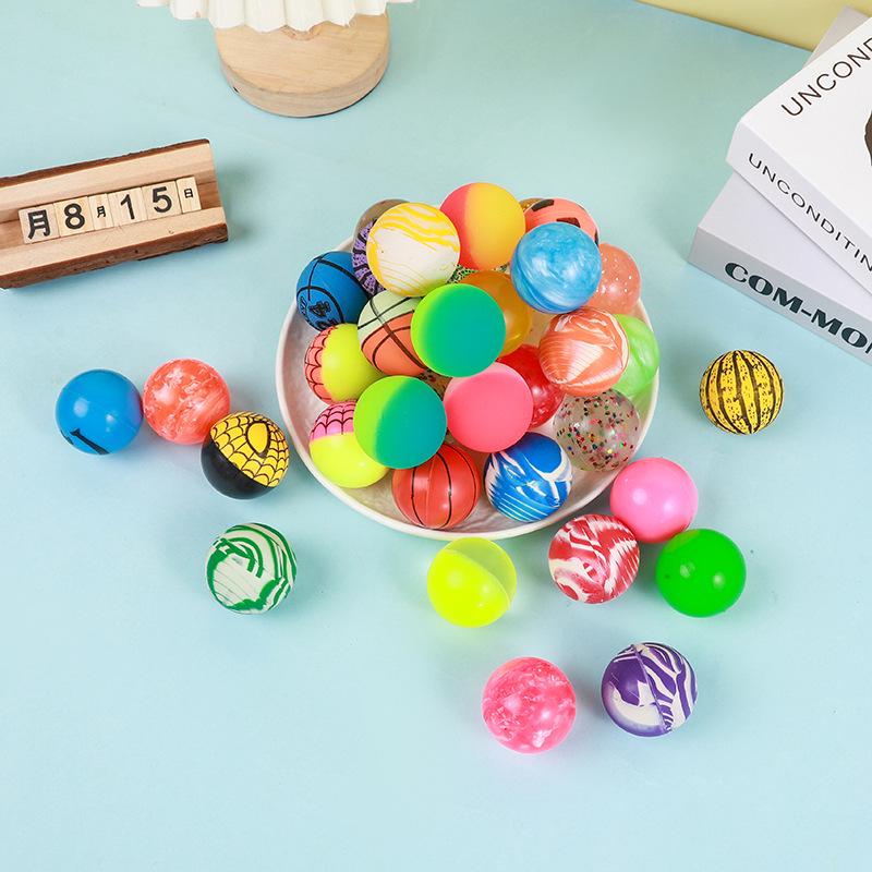 

Childhood Nostalgia Bouncy Ball: No. 45 Large High-Rebound Elastic Rubber Ball for Kids 4.2 cm
