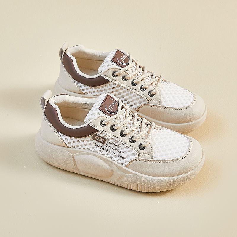 Fashion Breathable Mesh Women Sneakers 2025 Spring Summer Women Platform Sports Shoes Student Street Casual Running Shoes Tenis De Mujer