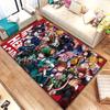 Anime carpet My hero science printed area carpet Living room Bedroom floor mat Kitchen Non slip Matte Mat Children's Bedroom Mat
