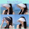 Summer Womens Sun Shade Hat With Large Brim Breathable Material And Casual Chic Style