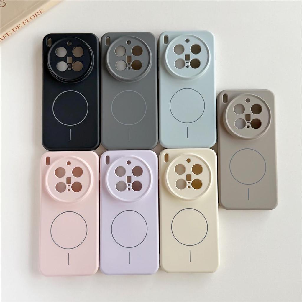 Vivo X300Pro Liquid Silicone Case - Skin-Feel, Qi Wireless Charging, Magnetic Protection
