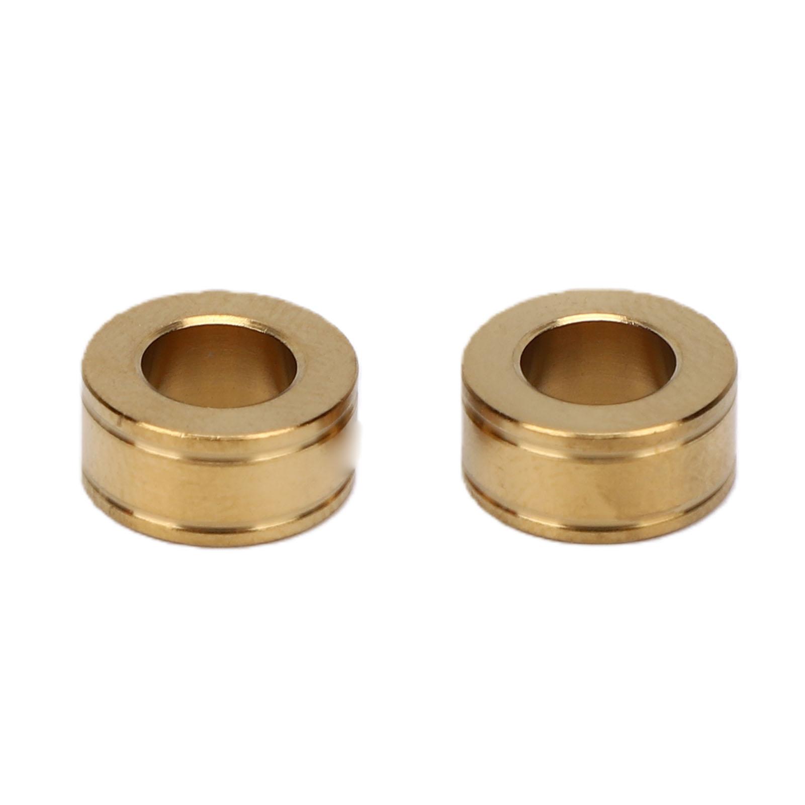 1 Pair Bicycle Disc Brake Adjusting Washer Brake Caliper Mount M6 Ti Bike Brake Caliper Heightening Screw Spacer Gold золотой