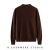 2026 Autumn Women's Pure Cashmere Half-High Neck Base Layer Sweater