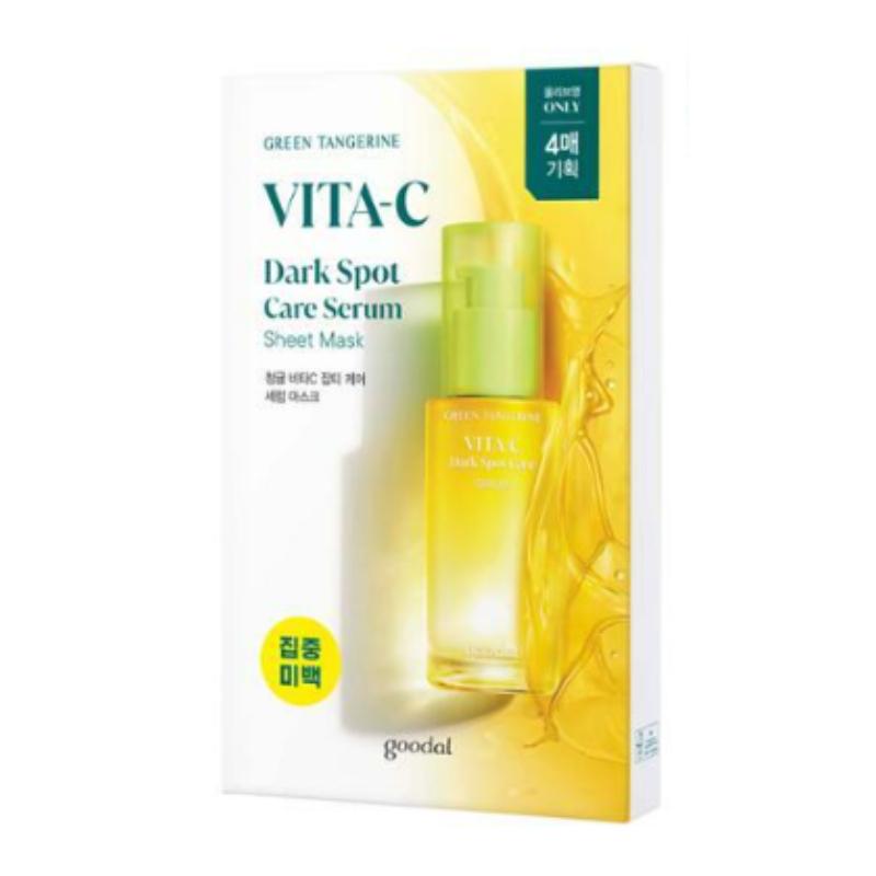 

Goodal Green Tangerine Vita-C Dark Spot Care Сыворотка-маска (4 листа)