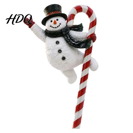 Christmas Courtyard Decor Garden Stake Santa Claus Snowman Nutcracker Trumpet Angel Yard Xmas Lawn Decorations