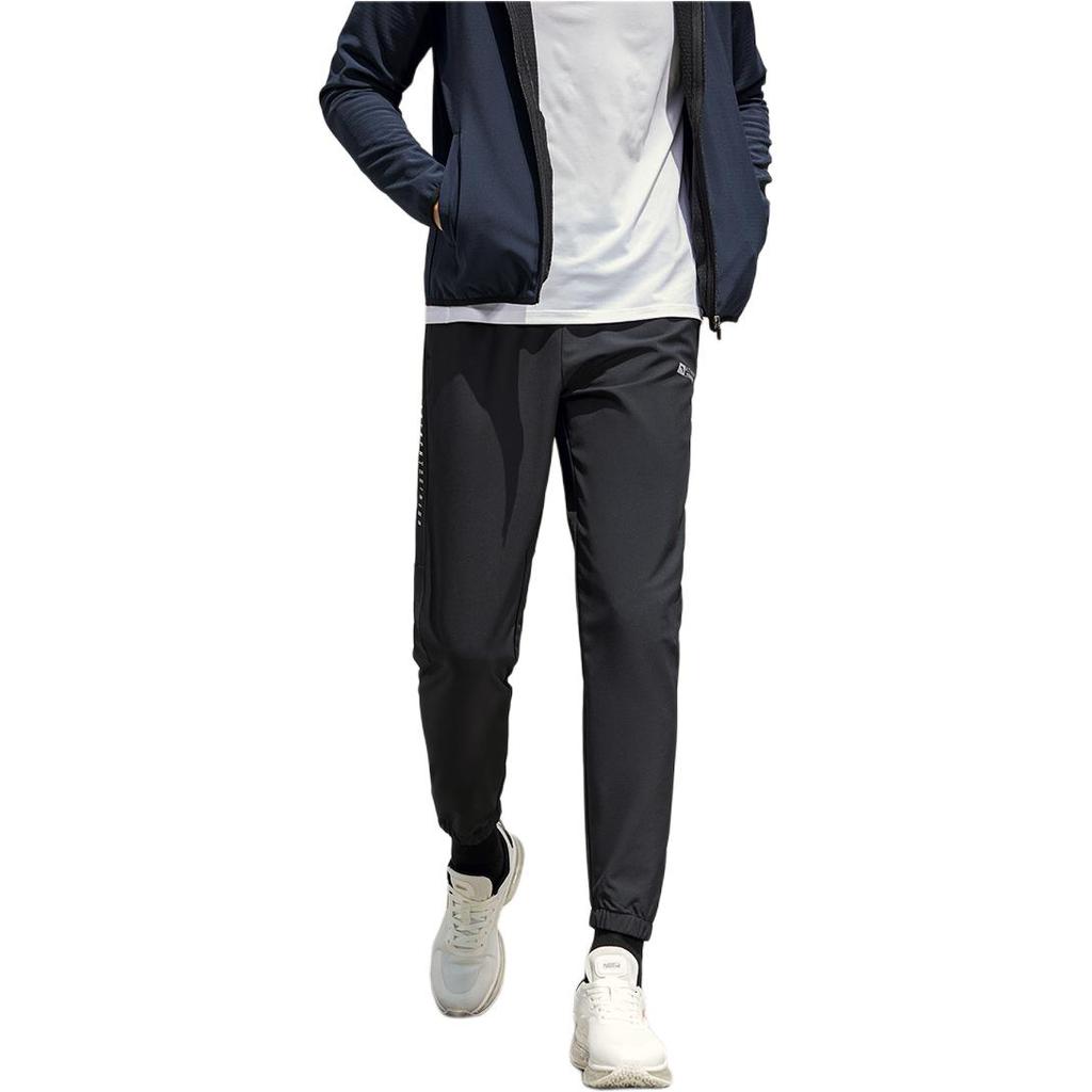 Anta Woven Sports Pants Men bottoms Black 952137501-2