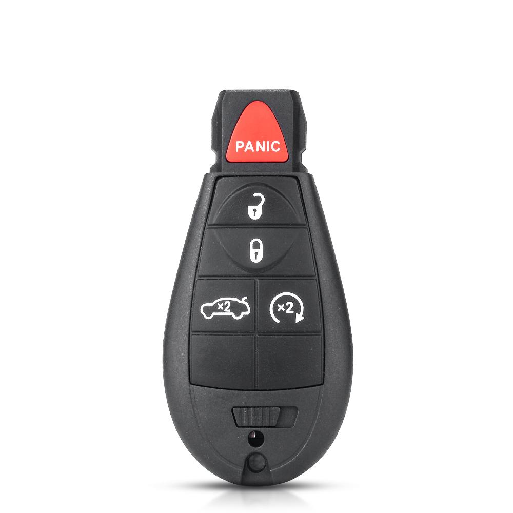 KEYYOU For Dodge Dart 2012 2013 2014 2015 2016 M3N32297100 5 Buttons Car Remote Key Fob 433mhz ID46 Chip Keyless Smart Car Key
