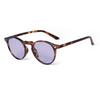 STORY Fashion Gradient Blue Lens Round Sunglasses Women Men Retro Rivet Tortoise Shell Sun Glasses UV Lentes  Mujer S22731