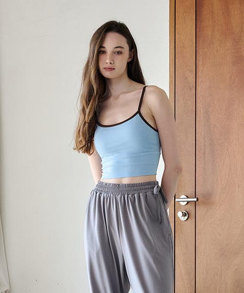 Reina Mora Relaxed Rib Bra Combi Baby Blue 8