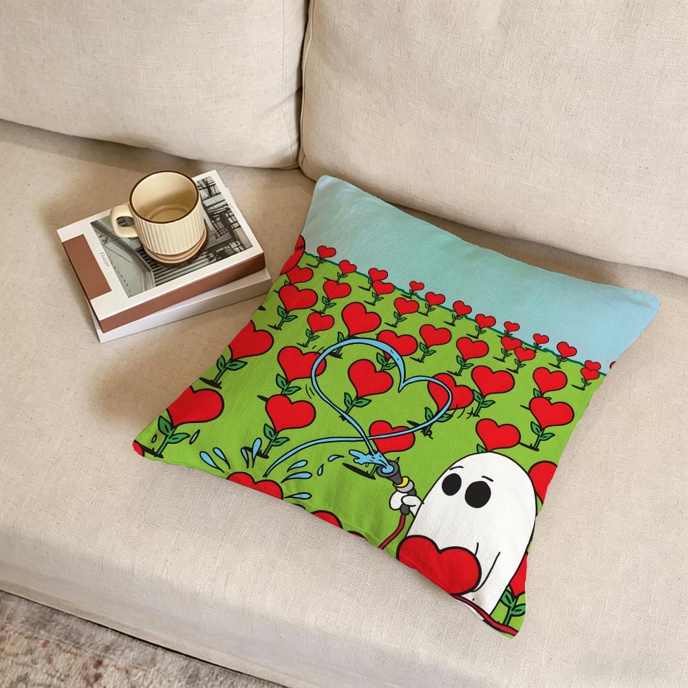 F-Federico Monzani Cushion Cover Fabric Soft Furnishing,Pillowcase, Cushion Cover, Sofa Pillow, Home Decoration