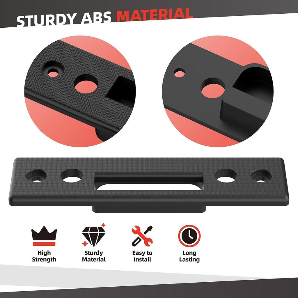 Rear Moonroof Latch, Rev 2 - GM F Retainer 84900118 Sunroof Lock Compatible with Chevy Traverse, GMC Acadia, Buick Enclave Rear Sliding Moonroof