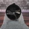 Steel Chainmail Norman Nasal Helmet – Medieval Warrior Knight LARP Armor,