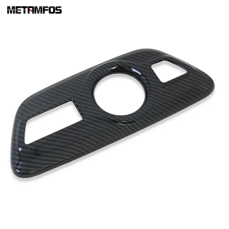 Center Console Gear Shift Box Cover Trim For Toyota Prius Hatchback     Carbon Fiber Accessories Car Styling
