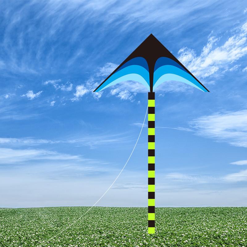 Neuer Großer Wiesen-Drachen Drachen für Erwachsene Outdoor-Unterhaltung Bunte Handgefertigte Glasfaserstange Moderner Schlichter Stil