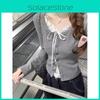 Lace Patch Long Sleeve T Shirt For Women With Butterfly Pattern And Crew Neck For Office Wear