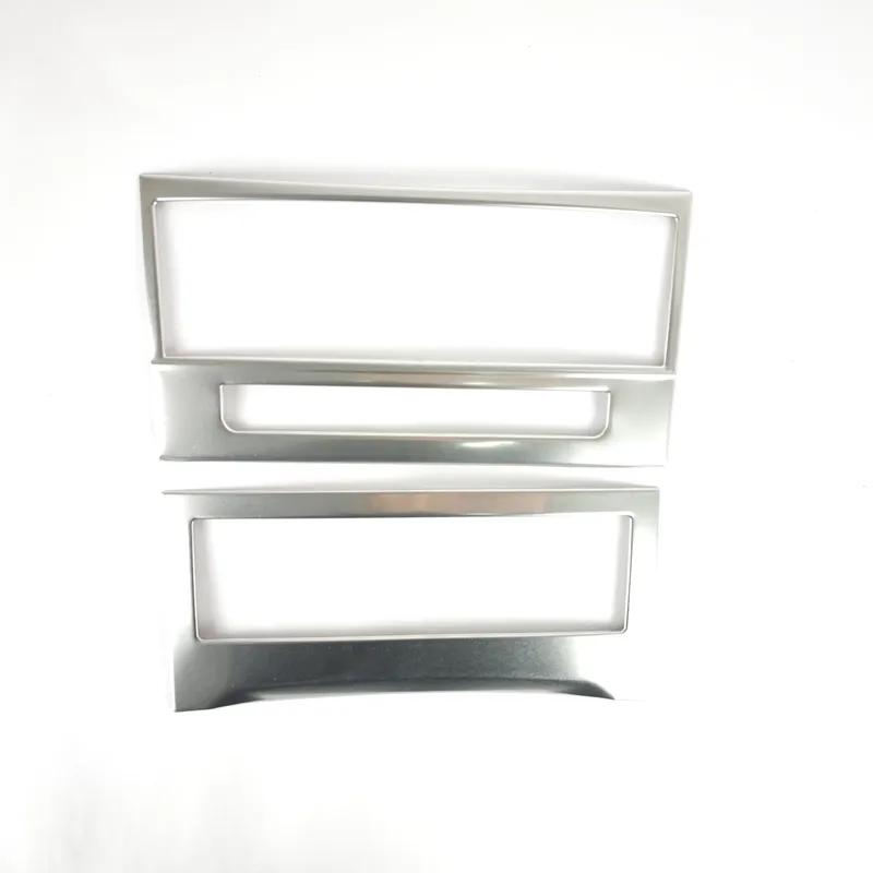 Car Air CD Control Panel Frame Decoration Trim For Mercedes Benz E Class Coupe W207 C207 2009-2016 Interior Accessories Sticker