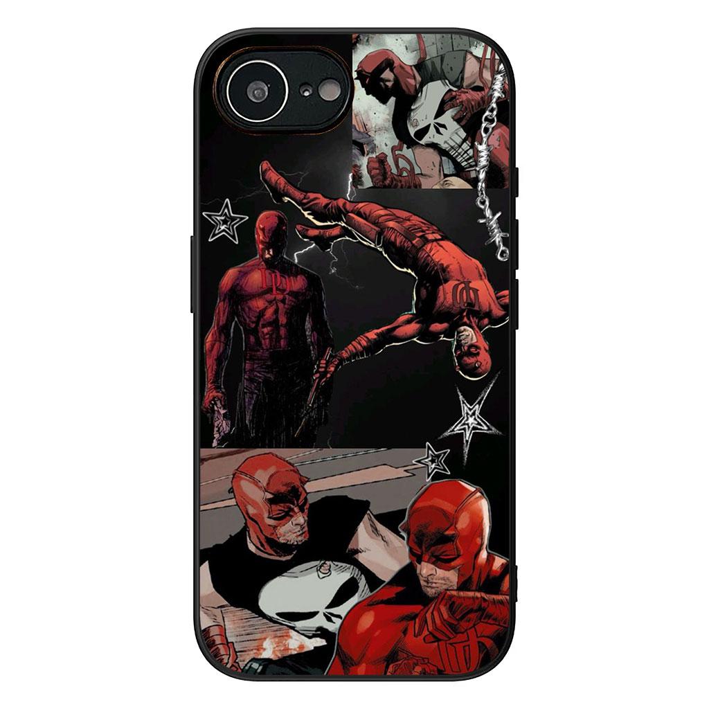 Daredevil Poster Marvel Casing Phone Cover for Apple iPhone 17 16 Plus 13 12 Pro Max Mini X XR ProMax 16E 15+ 16Plus Air Case