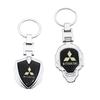 1pcs new metal Zinc Alloy Car KeyChain sticker Key Chain Keyring Key Ring Creative Emblem Auto Badge accessories For Mitsubishi