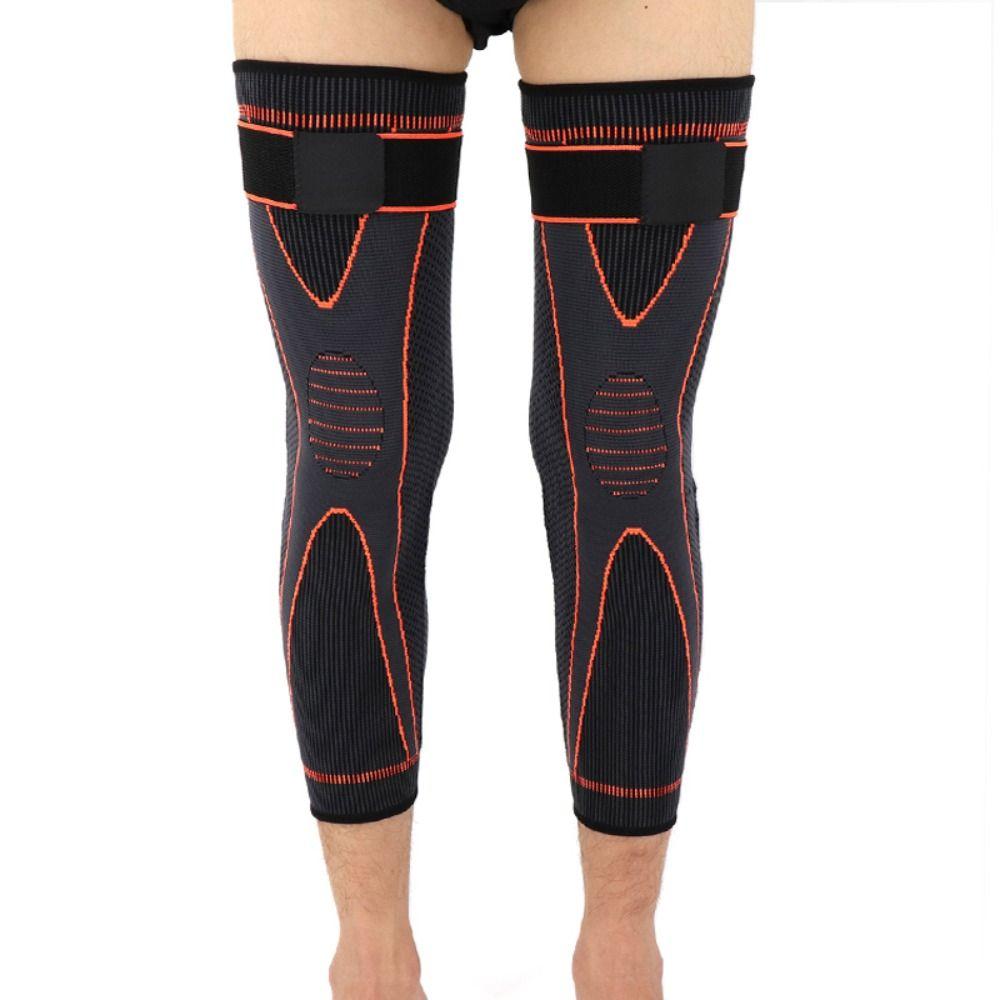 Warm Knee Pad Lengthen Elastic Knee Pads Long Kneepad Brace Compression Knee Pads Knee Support