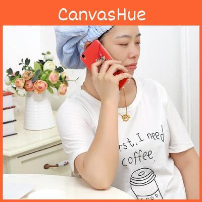 Coral Fleece Hair Towel Wrap Thick Absorbent Bathtime Head Cover For All