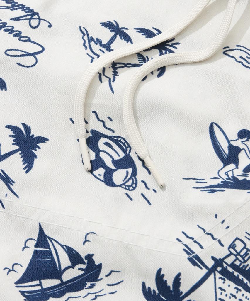 Covernat Beach Pattern Shorts Multi