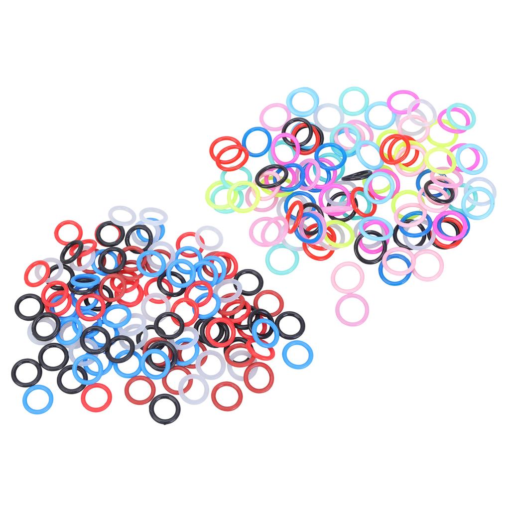 100pcs Mixed Color Pigeon Training Leg Bands For Easy Identification And Management In Racing Events