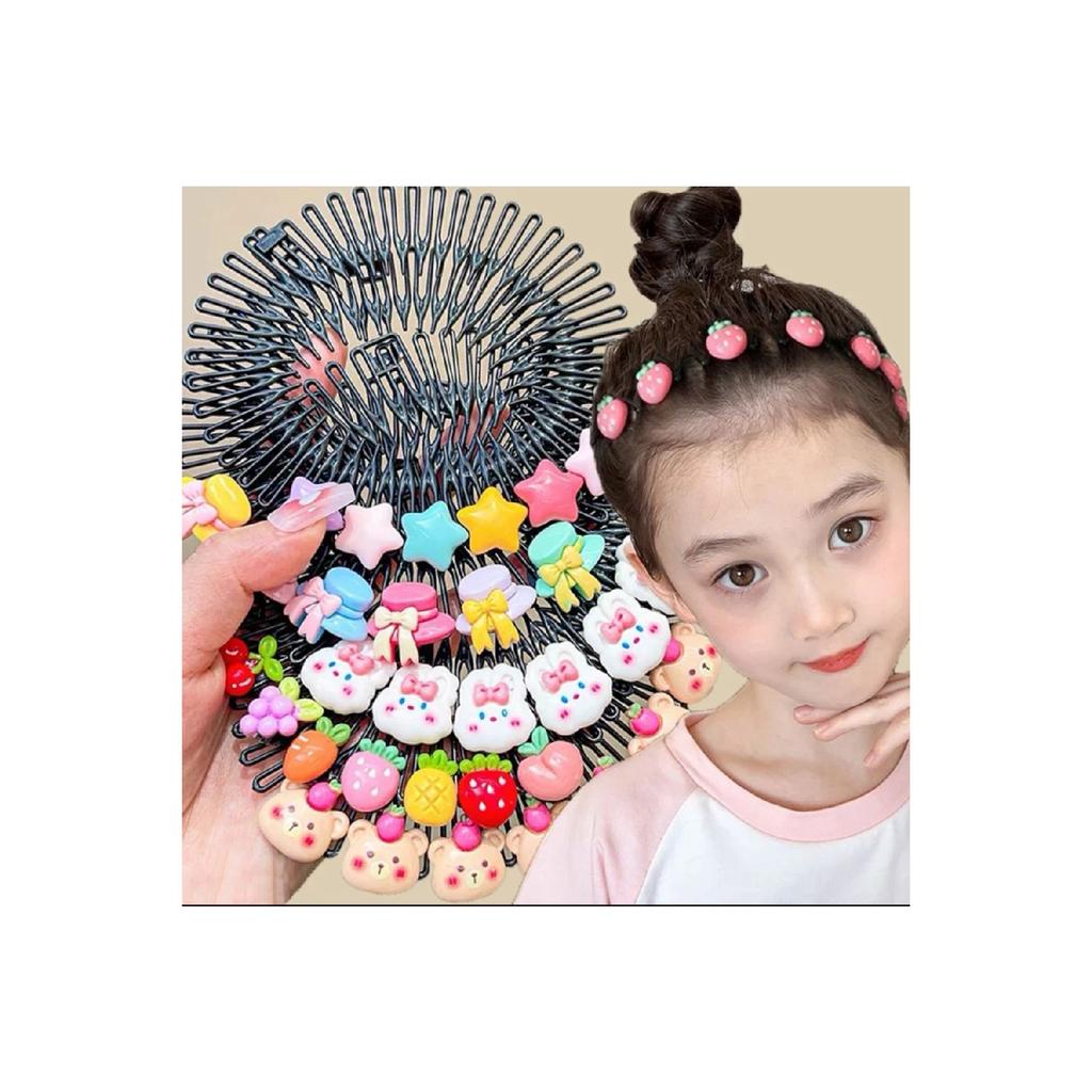 Lily Girl's Heart Tata Hair Clip Comb Hair Clip Comb Hair Band