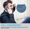 LC.IMEEKE Magnetic Phone Case for iPhone 15,Microfiber Leather Stand Wallet Cover