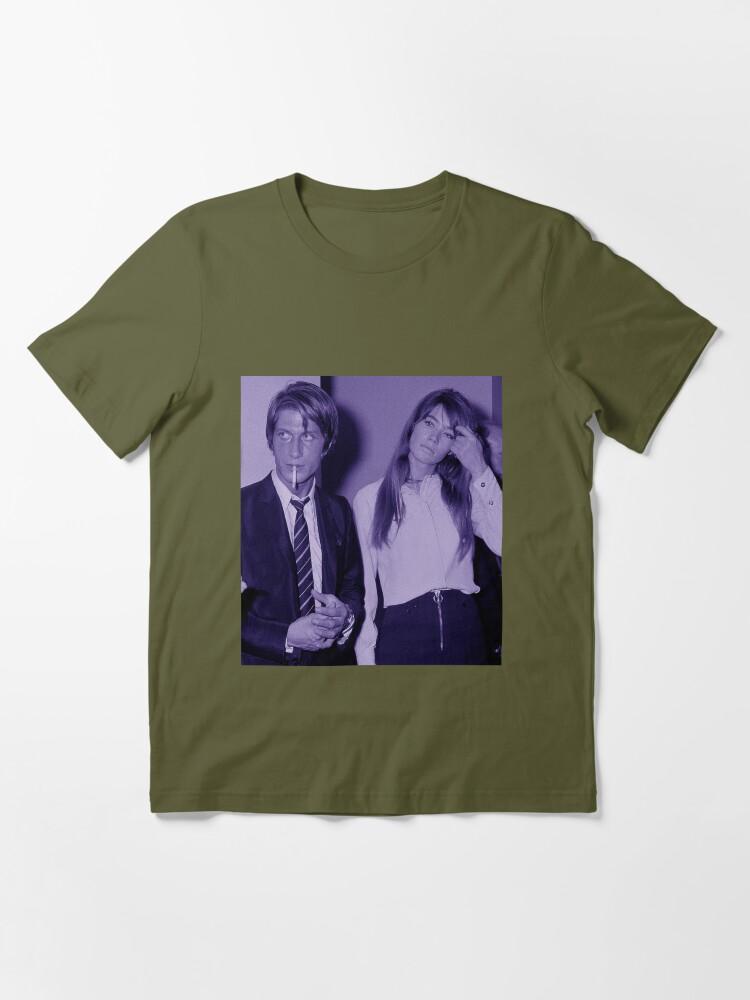 Françoise Hardy Jacques Dutronc and Françoise Hardy Violet Essential T-Shirt