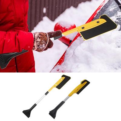Snow Scraper For Car Windshield Extendable Snow Scraper Detachable Ice Scrapers Heavy Duty No-Scratch Snow Brush With Grip Snow