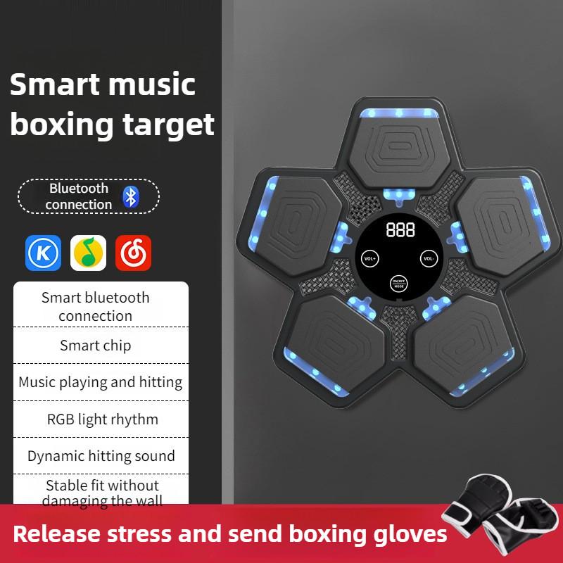 Подвесная боксерская мишень Bluetooth Музыка Бокс Настенная мишень Домашняя Интеллектуальная Спортивная Тренировка Музыкальная Боксерская Машина