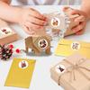 500-Pack Christmas Stickers Roll: Cute DIY Designs for Kids' Skateboards, Luggage, Guitars, and Planners