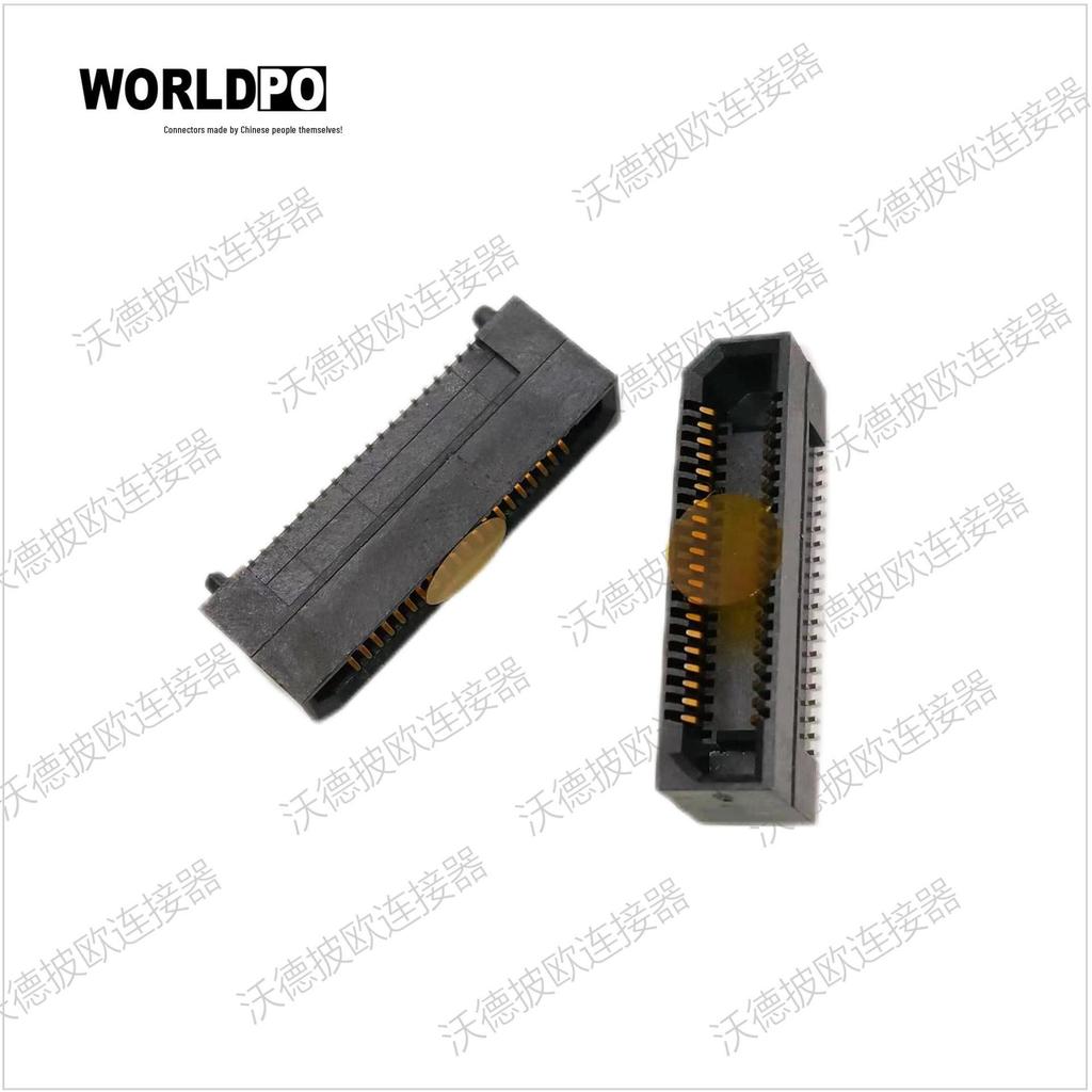 ERF8 2-Row 40-Pin Female Board-to-Board Connector by SAMTEC Shintai - In Stock with Free Shipping