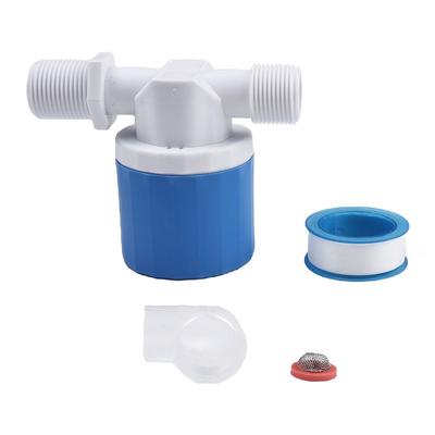 1pc 3/4inch Float Valve Fully Automatic Built-in Embedded Float Valve Water Level Control Valve For Water Tanks Pools Toilets