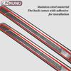 LINNUNU for zeekr 7x Car Accessories Trunk Protector Sill Plate Rear Bumper Guard Trim Door cover stainless steel accessories