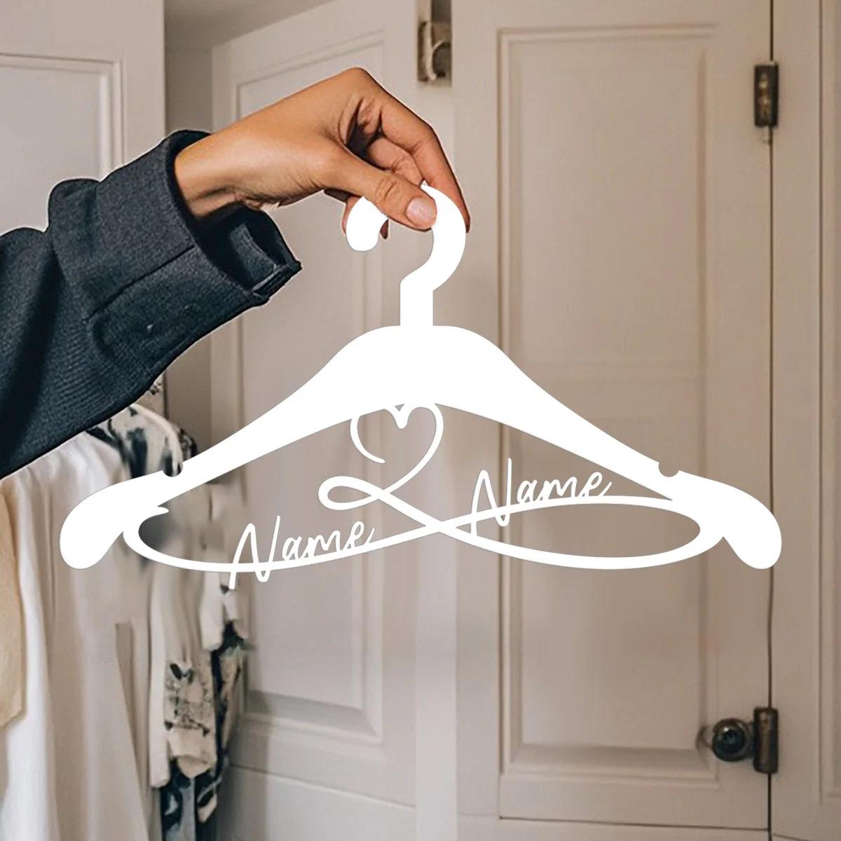 Metal Wall Art Decor, Personalized Wedding Gifts, Custom Name Hangers, Bridal Shower Presents, Handmade Metal Craft