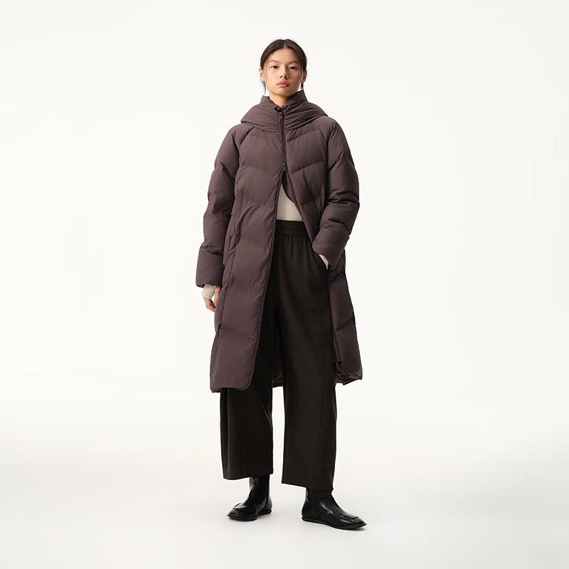 Broadcast Women's Relaxed Mid-Length Down Jacket