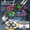 Remote Control Stunt Fighter Foam Airplane Drone for Kids