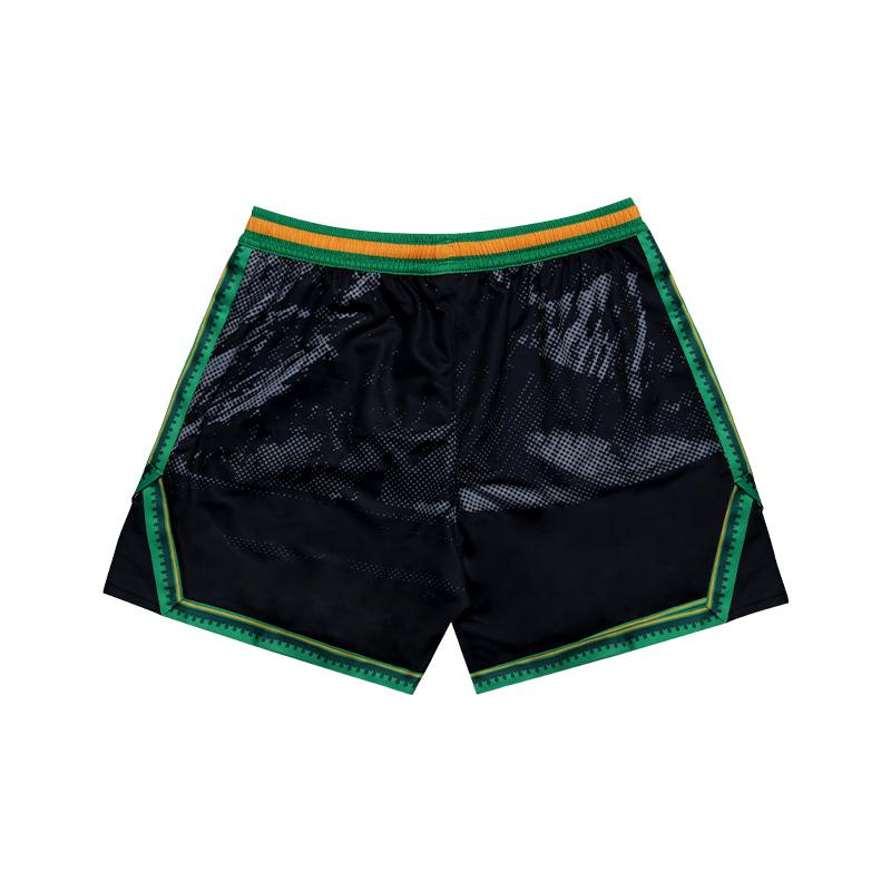 Li Ning CBA Collection Basketball Shorts Classic Version 24 25 Liaoning Team Men's Black AAPU485-1