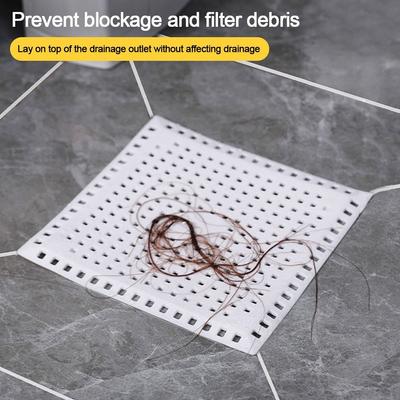 Kitchen Sink Filter Sewer Outfall Anti-clogging Sealing Pad Bathroom Floor Drain Cover Strainer Durable Shower Drain Pad