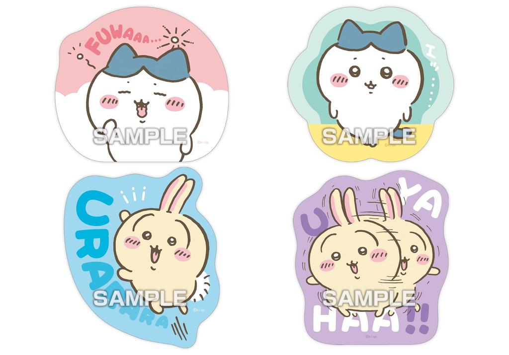 ENSKY Chiikawa Die-Cut Sticker Gum with Gum/Candy Toy [Box Set of 20]