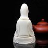 Buddhism Guanyin Characters Statue- Chinese Buddha Statue Meditation Bodhisattva Home Room Office Car Decoration Accessories