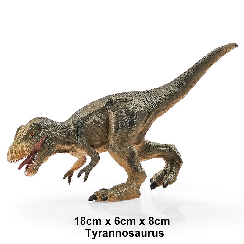 Simulation Jurassic Dinosaur Actionfiguren Dino Park Carnotaurus Ankylosaurus Tyrannosaurus Rex Modell Dekoration Spielzeug Kinder Geschenk