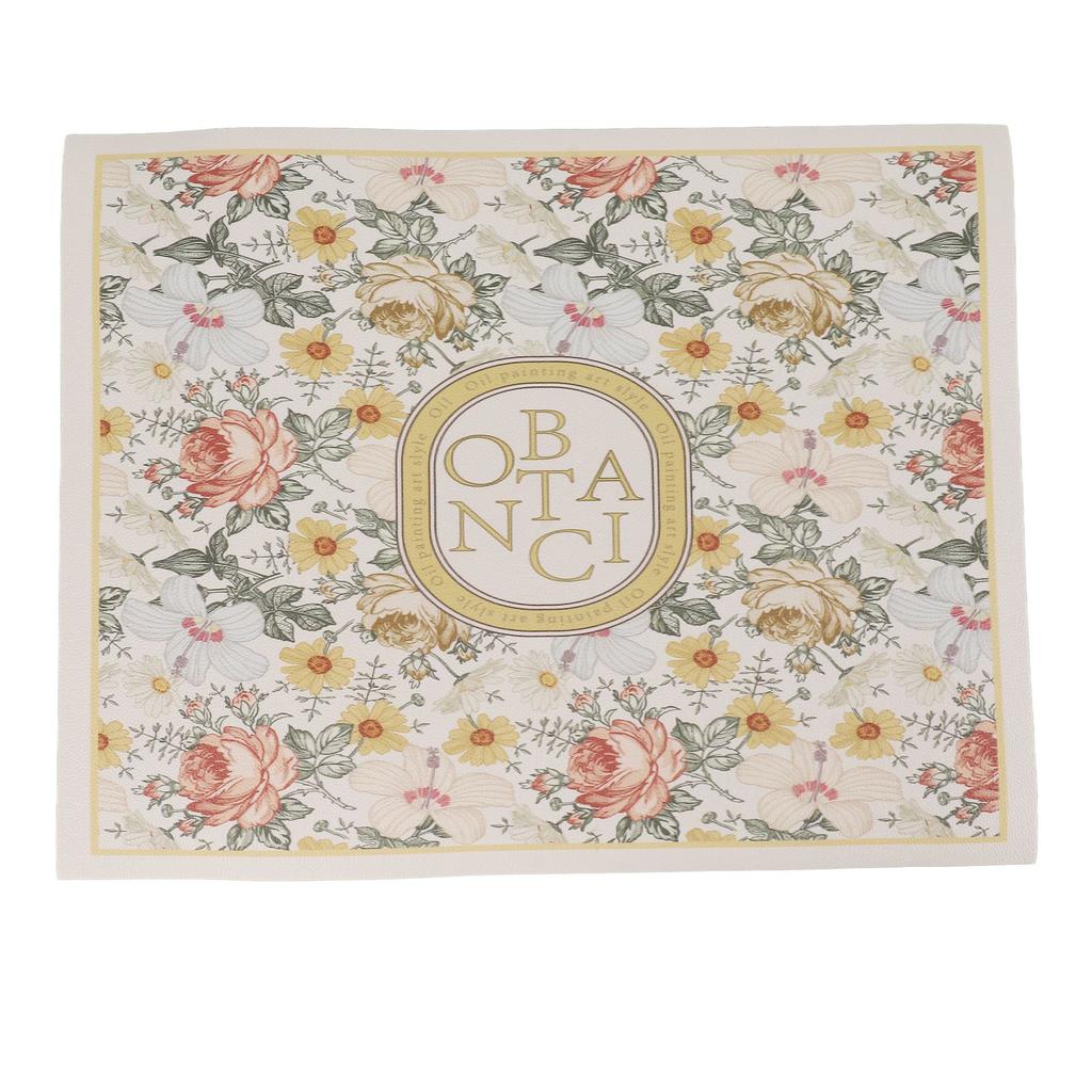 Coffee Mat Leather Anti Slip Easy To Clean Beautiful Coffee Bar Mat Accessories for Countertop