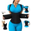 Full Body Waist Cincher Corset Double Belt Wrap Girdle Shaperwear Tummy Control Waist Trainer Shaper