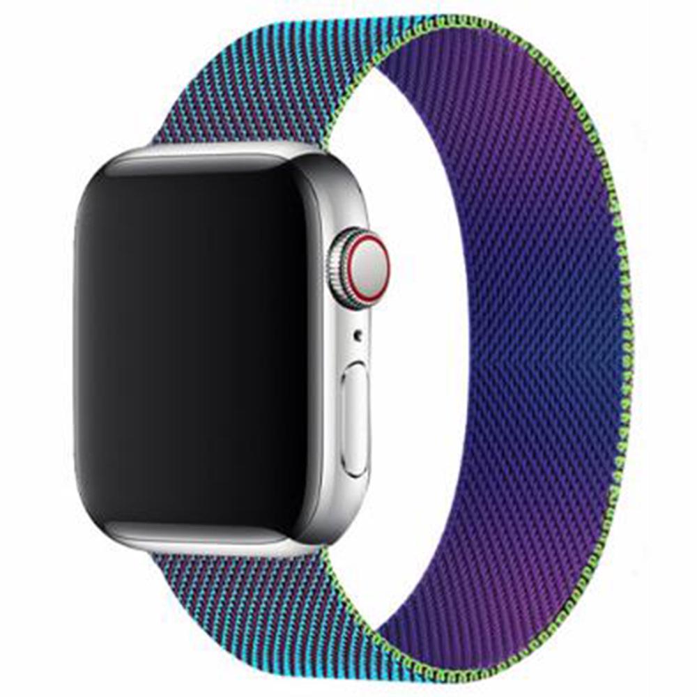 Toepasbare Magnetische Milanese Band voor Apple Watch Series 8/7/6/SE/5/4/3/2 en iWatch