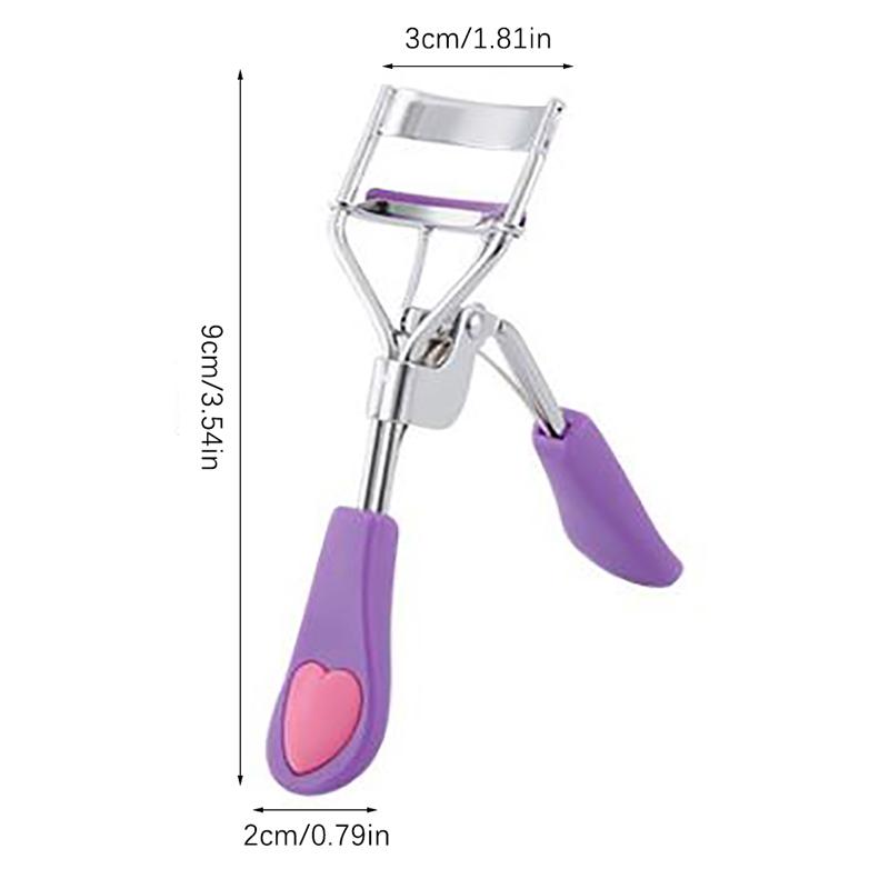 1Pc Lady Professional Eyelash Curler With Comb Tweezers Curling Eyelash Clip Cosmetic Eye Beauty Tool